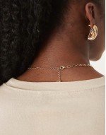 celestial multicharm necklace in gold