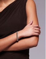 18ct gold plated two tone watch strap vintage style bracelet