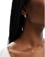 everyday hoop earrings in plated sterling silver