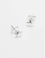 star stud earrings in sterling silver
