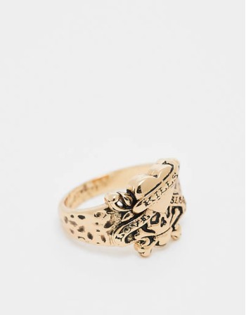 lovekills slowly cast signet ring